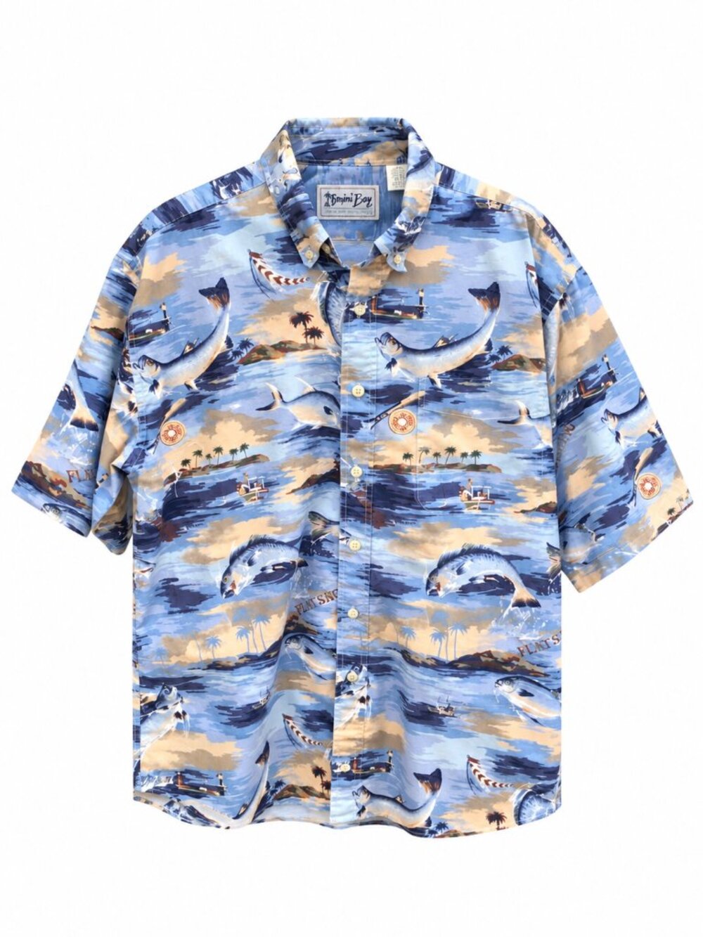 Bimini Bay Men’s Fishing Tropical Shirt
